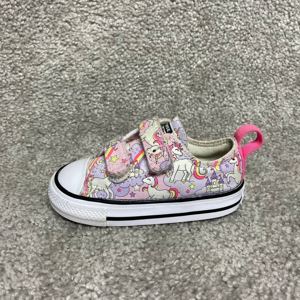 Converse All-Star Unicorn 769108F Infant US Size 5 Hook and Loop